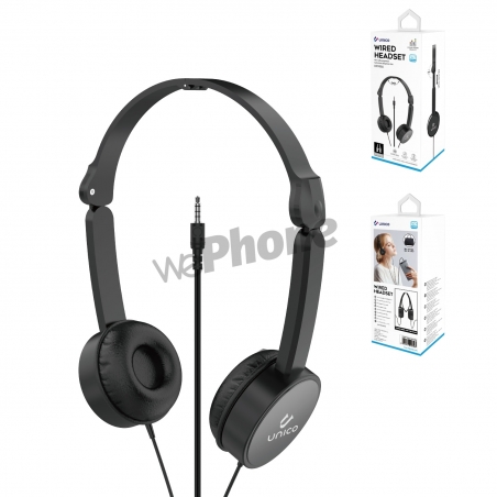 UNICO - HP9956 wired headset black