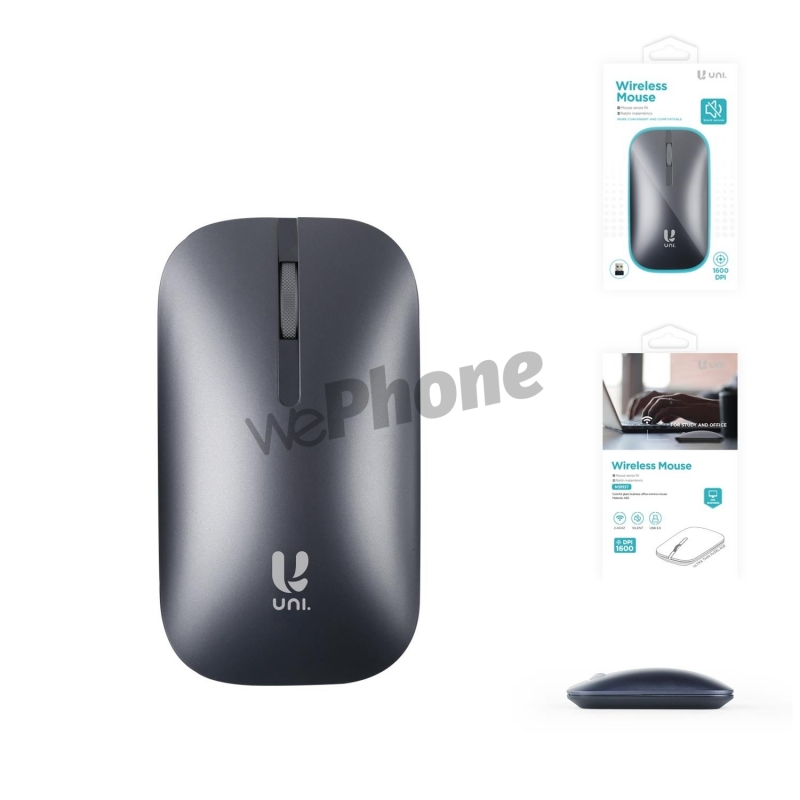 UNICO - NEW MS9937 wireless mouse, Iron gray