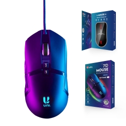 UNICO - NEW MS9770 wired gaming mouse,Black