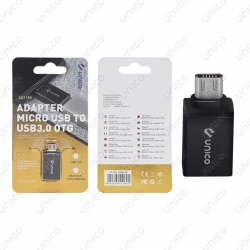 UNICO - AD1180USB3.0 MICRO metal adapter black