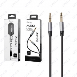 UNICO - AC1211 Metal audio cable 2 turns?Length 1M