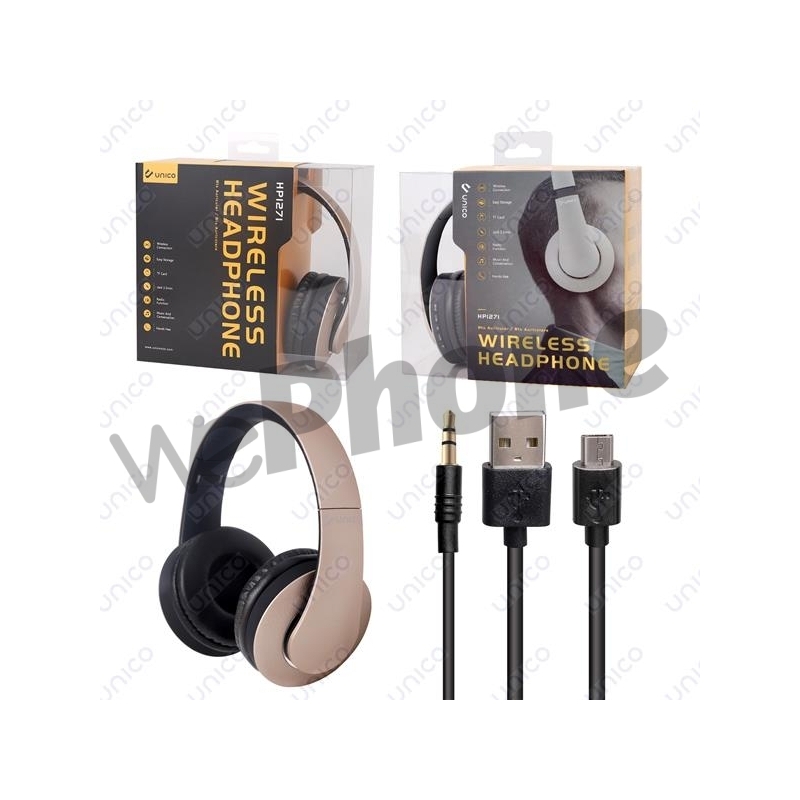 UNICO - HP1271 Wearing bluetooth headset,bronze