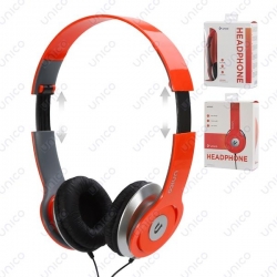 UNICO - wearing wired headset HP1093?all red