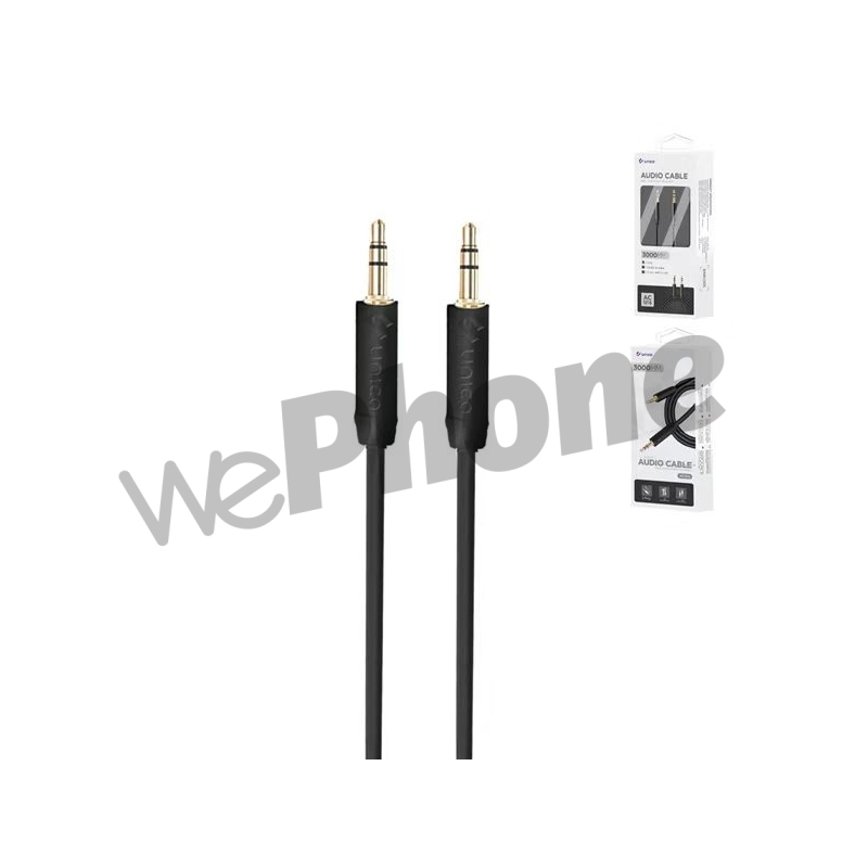 UNICO - AC1216 Injection audio cable 3M,black