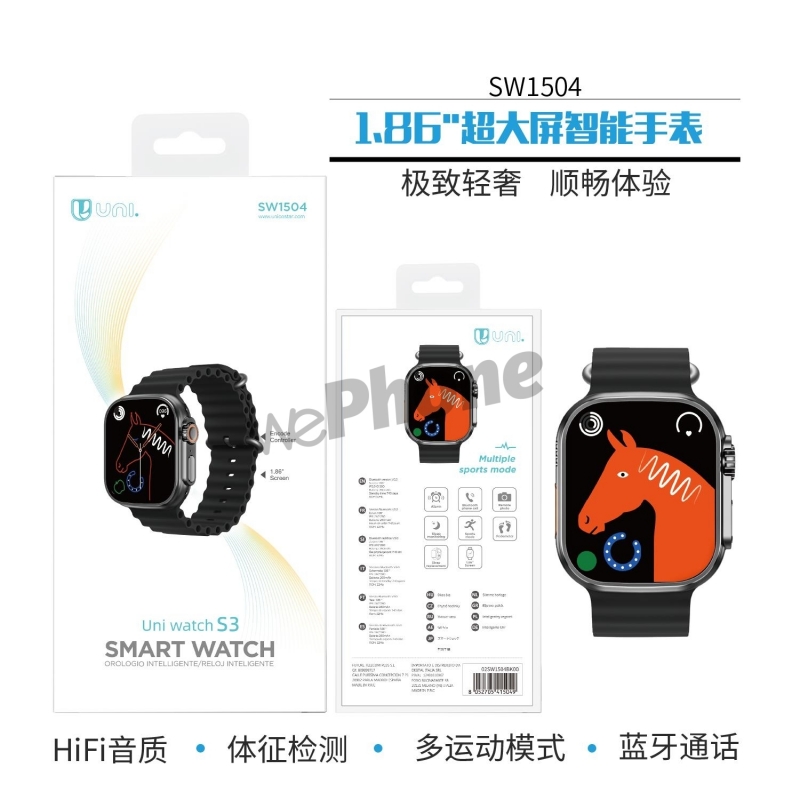 UNICO - New SW9067 Smart Watch S3 1.86 inch?for sp