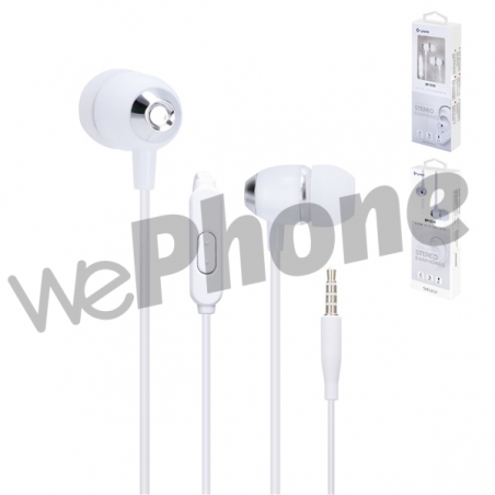 UNICO - EP1520 Wired earphone,With microphone,whit