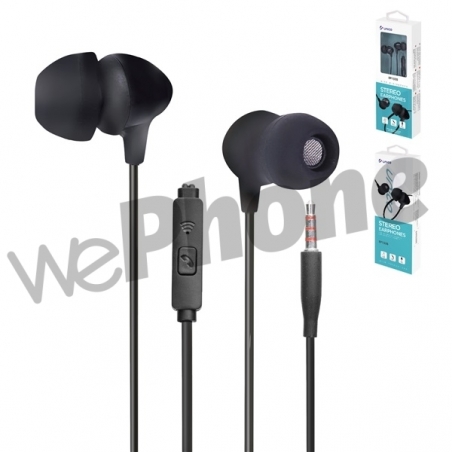 UNICO - EP1528 Wired earphone,With microphone,blac