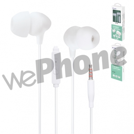 UNICO - EP1528 Wired earphone,With microphone,whit