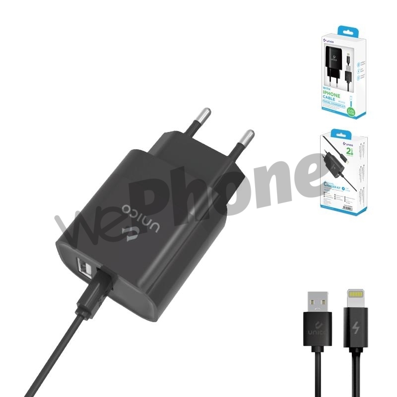UNICO - HC1553 Travel charger 2USB 2.4A current, b