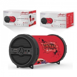 UNICO - BS1573 Bluetooth Bazooka Speaker,red