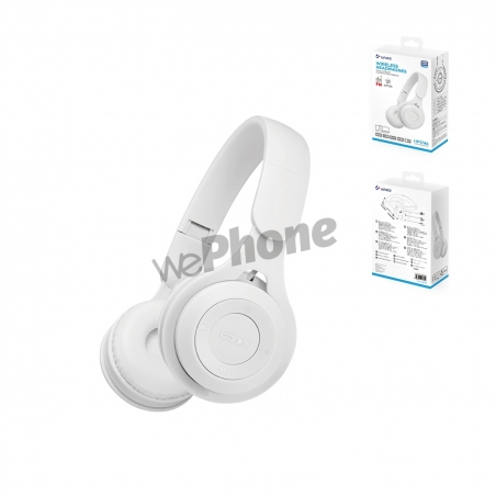 UNICO - HP1746 Wireless headphones headset ,white