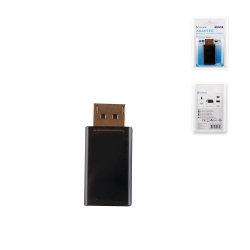 UNICO - AD1762 DP male to HDMI female adapter blac