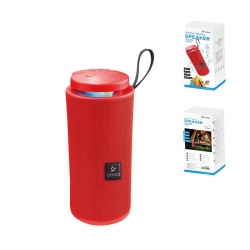 UNICO - BS1913 bluetooth speaker ,with light, red