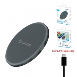 UNICO - HC1942 wireless charger 15W black (includi