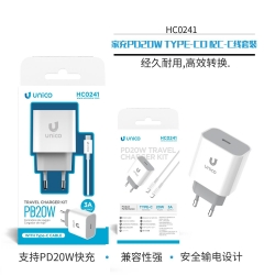 UNICO - HC0241 Home Charger PD20W Apple Appearance
