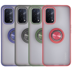 OPPO A54 - A74 5G CARCASA MATE DE ANILLO