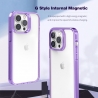 Funda Gstyle para iphone transparente de 4 colores