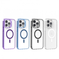 Funda iphone Gstyle Transparente magsafe de 4 colores