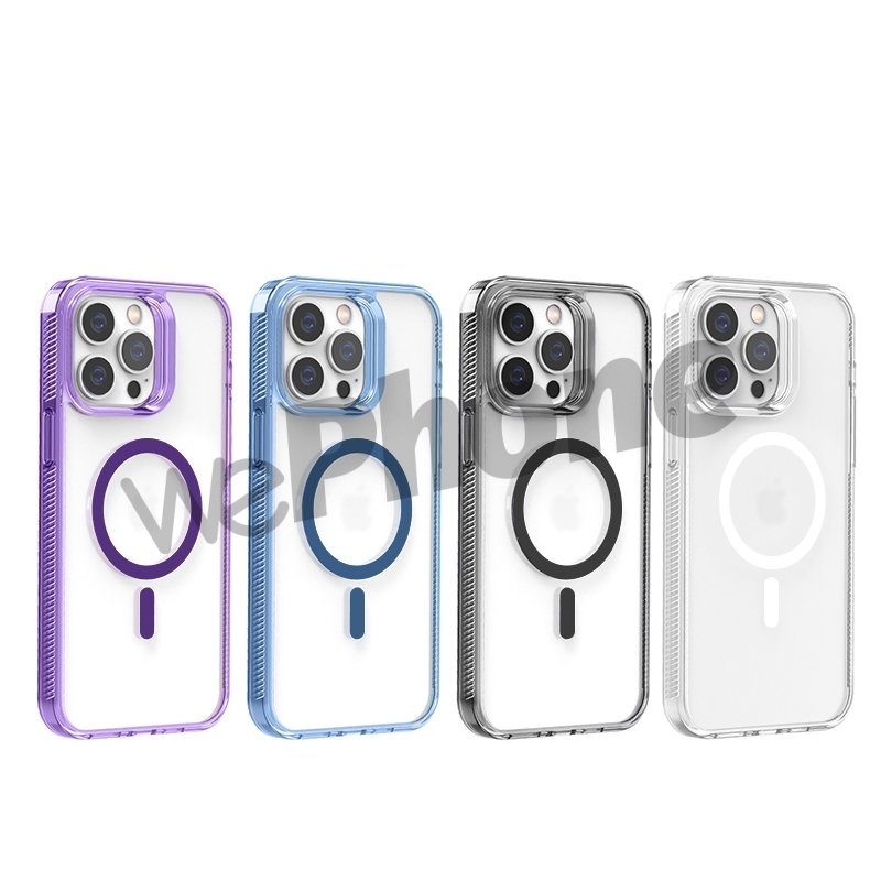 Moto G9-G9 Play Gstyle Transparente magsafe de 4 colores