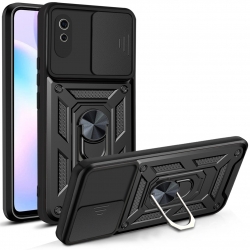 REDMI 9A FUNDA ARMADURA CON TAPA DESLIZANTE