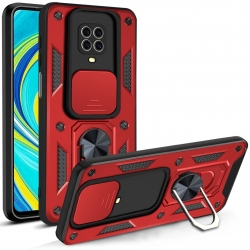 REDMI NOTE 9S FUNDA ARMADURA CON TAPA DESLIZANTE