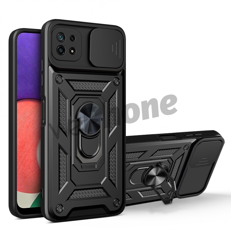 SAMSUNG A22 5G FUNDA ARMADURA CON TAPA DESLIZANTE SAMSUNG A22 5G FUNDA ARMADURA CON TAPA DESLIZANTE