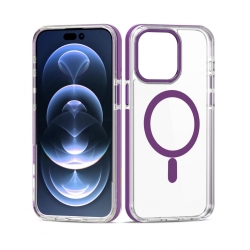 iphone 15 Pro max Funda Transparente Magsafe Ref-2918
