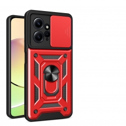 Redmi Note 13-4G FUNDA ARMADURA CON TAPA DESLIZANTE
