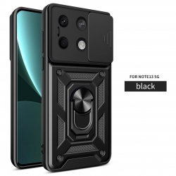Redmi Note 13-5G FUNDA ARMADURA CON TAPA DESLIZANTE
