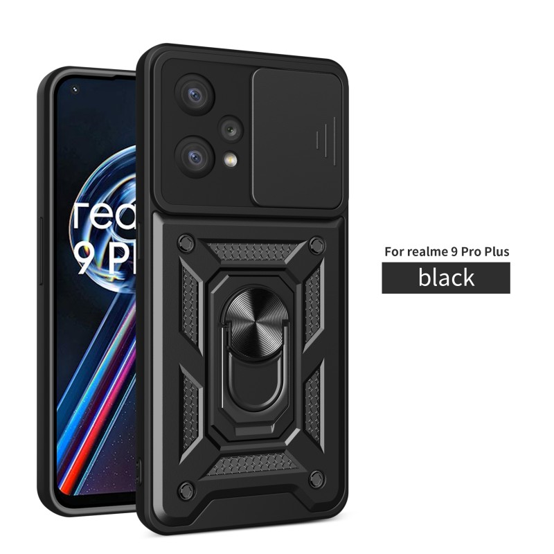 REALME 9 PRO 5G FUNDA ARMADURA CON TAPA DESLIZANTE