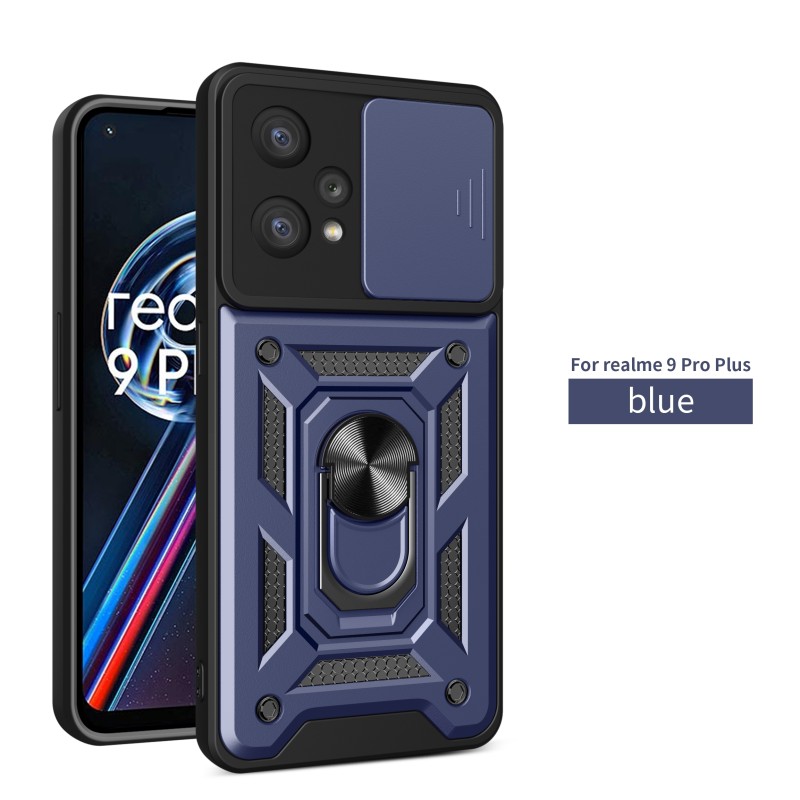 REALME 9 PRO 5G FUNDA ARMADURA CON TAPA DESLIZANTE