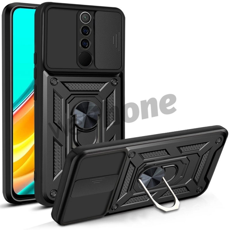 REDMI 9 FUNDA ARMADURA CON TAPA DESLIZANTE REDMI 9 FUNDA ARMADURA CON TAPA DESLIZANTE