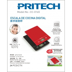 Báscula de Cocina Digital CC-0165 PRITECH
