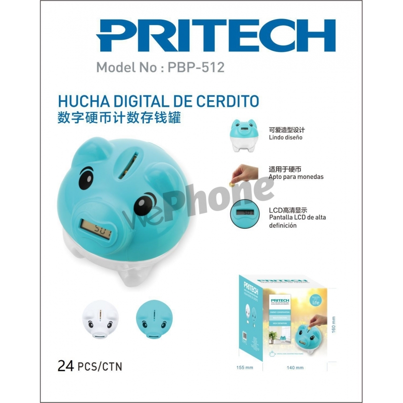 Hucha Digital PBP-512 PRITECH