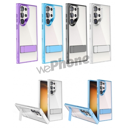 Funda Gstyle Transparente Soporte Samsung S24-Ref-1997