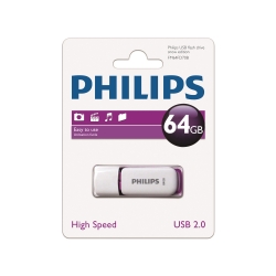 Pen Drive USB 3.0 PHILIPS 64 GB Snow Edition