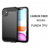 IPHONE 12 6.1 CARCASA TPU CARBON FIBER