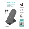Pretech-PBP-696 Negro Cargador rápido Inalámbrico magnético para Mo...