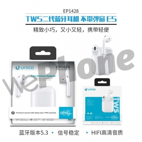 UNICO - New EP1428 True Wireless Stereo Bluetooth Blanco