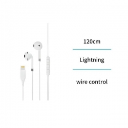 UNICO - New EP1777 Auriculares con cable semi-intrauditivos con interfaz Lightning