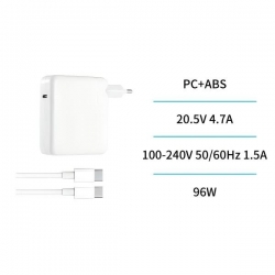 UNICO -  AD1772 Adaptador para portátil UNI-MAC con cable C-C CE Blanco