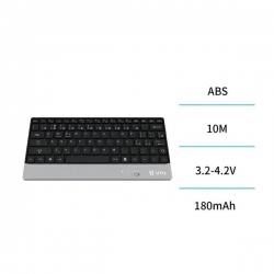 UNICO-KB9781 Teclado Bluetooth para ordenador y tablet