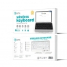 UNICO-KB9781 Teclado Bluetooth para ordenador y tablet