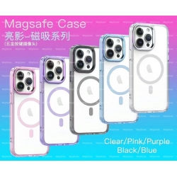 IPHONE 16 Funda Transparente con magsafe 5 colores REF-2741