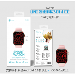 UNICO - New SW1220 Smart Watch  2.01INCH 32Mb ROM ROSA