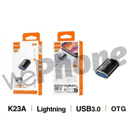 IDUSD K23A ADAPTADOR LIGHTING A USB 3.0 M/H