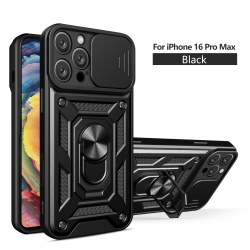 IPHONE 16 PRO MAX FUNDA ARMADURA CON TAPA DESLIZANTE