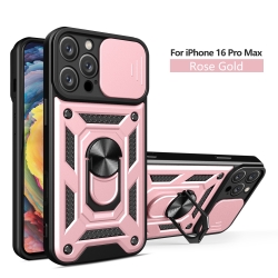 IPHONE 16 PRO MAX FUNDA ARMADURA CON TAPA DESLIZANTE