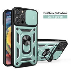 IPHONE 16 PRO MAX FUNDA ARMADURA CON TAPA DESLIZANTE