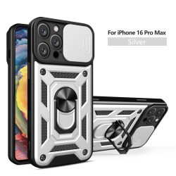 IPHONE 16 PRO MAX FUNDA ARMADURA CON TAPA DESLIZANTE